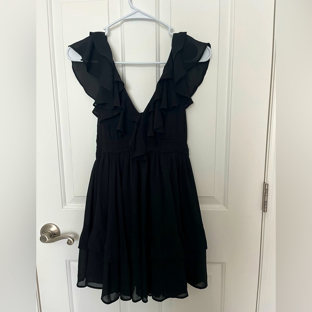 NWOT Abercrombie & Fitch black mini dress